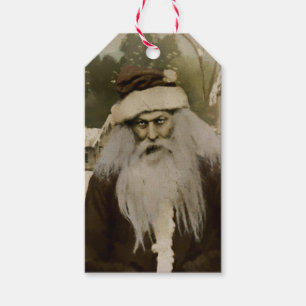 Creepy Santa Gift Tags