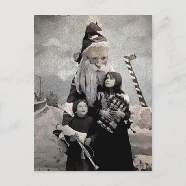 Creepy Santa Postcard (Front)