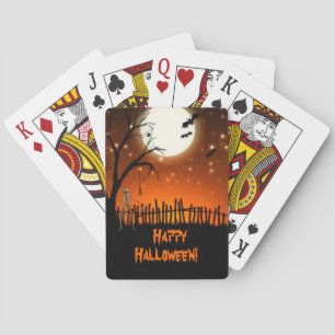 Creepy & Scary Halloween Playing Cards