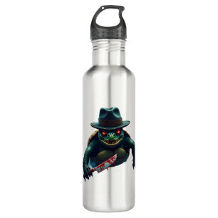 Creepy Scary Halloween Turtle T-Shirt 710 Ml Water Bottle