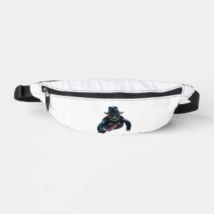 Creepy Scary Halloween Turtle T-Shirt Fanny Pack