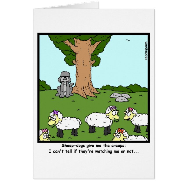 Creepy sheep-dog... (Front)