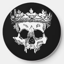 Creepy Skeleton Head on a 