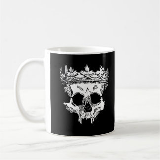 Creepy Skeleton Head on a  Coffee Mug