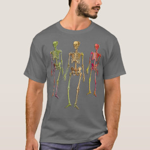 Creepy Skeletons Go Trick or Treating T-Shirt
