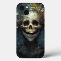 Creepy Skull Gothic Dark Fantasy Art Case-Mate iPh