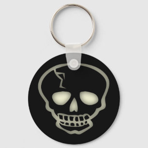 Creepy Skull Keychain