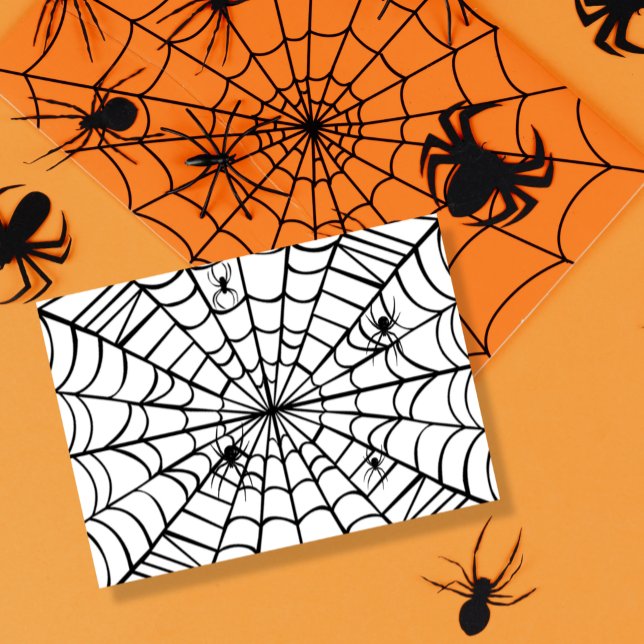 Creepy Spider Web Card (Creator Uploaded)