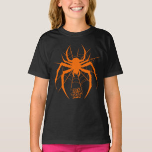 Creepy Spider Web "Trick Or Treat" Halloween T-Shirt