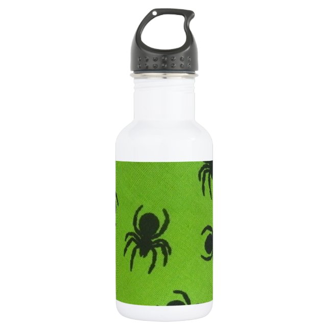 Creepy Spiders 532 Ml Water Bottle (Front)