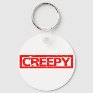 Creepy Stamp Keychain