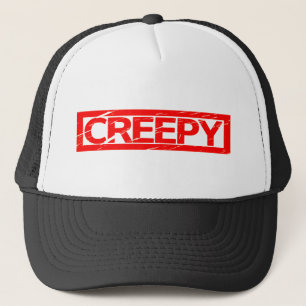 Creepy Stamp Trucker Hat