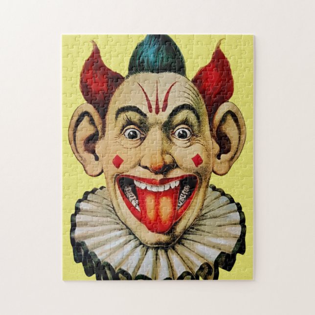 Creepy Vintage Clown 1 Puzzle (Vertical)