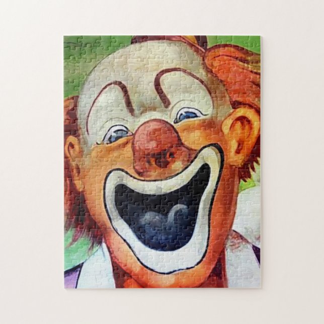 Creepy Vintage Clown 7 Puzzle (Vertical)