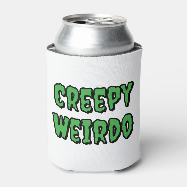 Creepy Weirdo Can Cooler (Can Front)