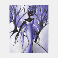 Creepy Woman Monster Macabre Art