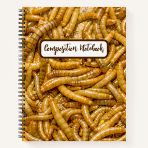 Creepy Worms Horror Notebook