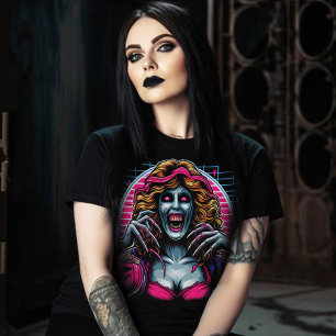 Creepy Zombie Girl T-Shirt