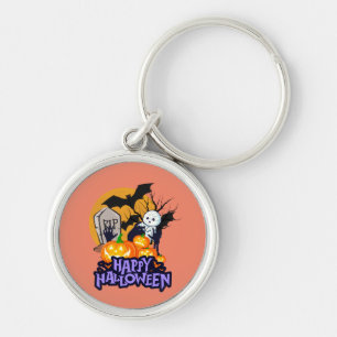 CreepyCemetery Keyholder Keychain