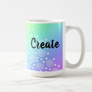 Créer Arc-en-ciel Gradient café Mug