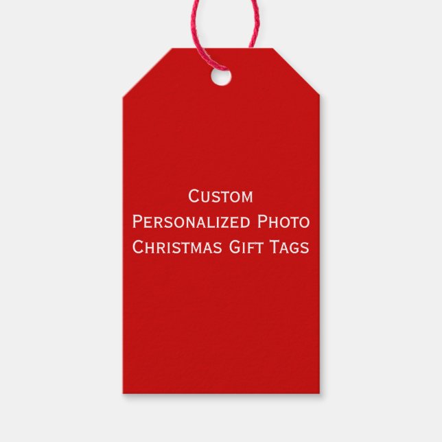 Créer des étiquettes personnalisées de cadeaux de  (Devant)