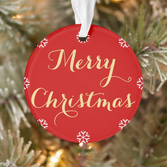 Créer Personnalisé Élégant Joyeux Noël (Arbre)