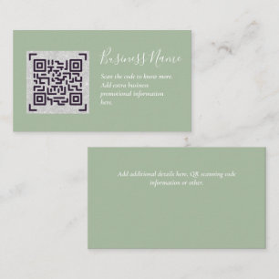 Créer son propre Carte de visite de code QR - Beau
