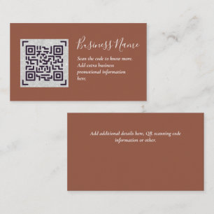 Créer son propre Carte de visite de code QR - Beau