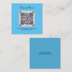 Créer son propre Carte de visite de code QR - Beau