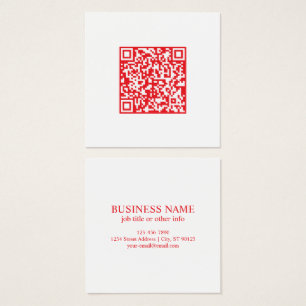 Créer un code QR rouge numérisable (modifiable)