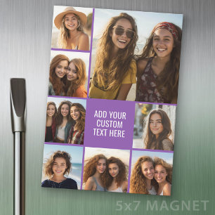 Créer un collage photo avec 8 photos - Magnet