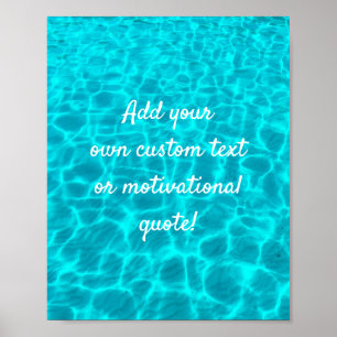 Créer Une Affiche De Devis Personnalisée - Piscine