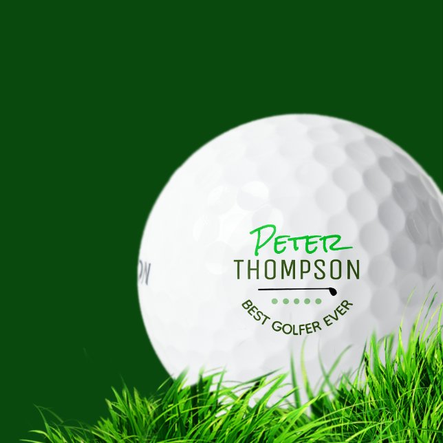 Créer une balle de golf de nom personnalisé pour B (Créateur téléchargé)