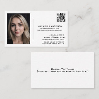 Créer une carte de visite - Cartes de photos perso