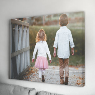 créer une peinture murale sur toile enveloppée d