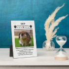 Créer Une Plaque Photo Commémorative Pour Animaux 