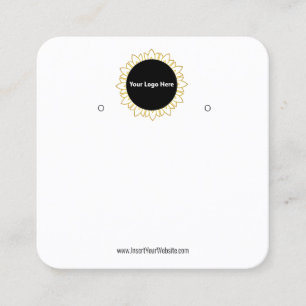 Créer votre carte d'affichage d'écoute de logo per