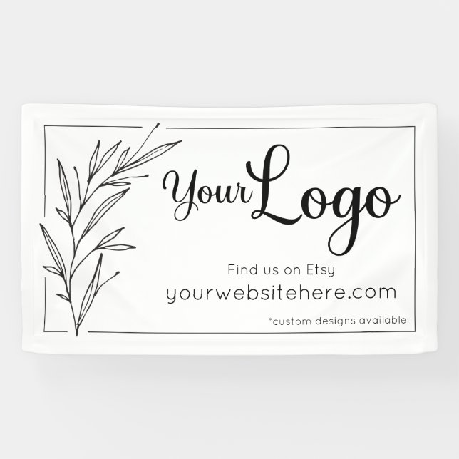 Créer votre propre bannière de branche d'esquisse  (Horizontal)