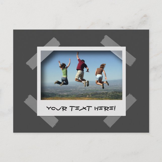 Créer votre propre carte postale d'instantané phot (Devant)