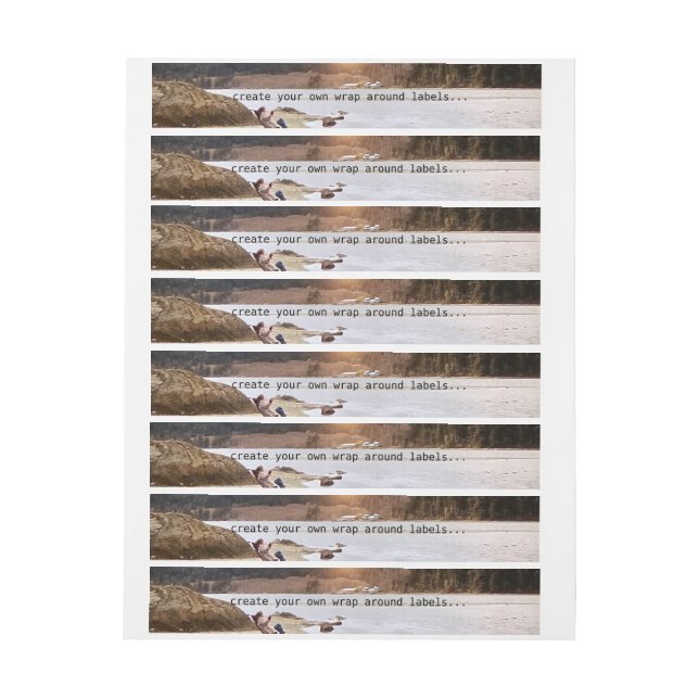 créer votre propre enveloppe autour des étiquettes (Feuille)