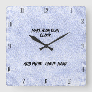 CRÉER VOTRE PROPRE HORLOGE