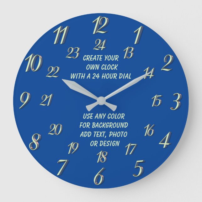 CRÉER VOTRE PROPRE HORLOGE DE 24 HEURES (Recto)