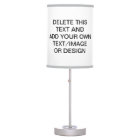 Créer Votre Propre Lampe De Table