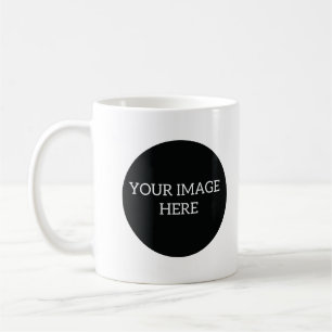 Créer votre propre Mug - 2 images rondes - Pas de