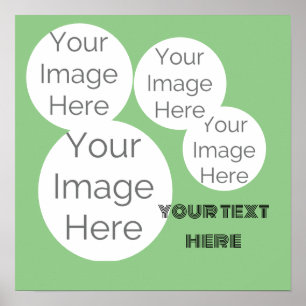 créer votre propre photo collage Poster