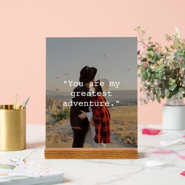 Créer votre propre photo de devis personnalisée (Mariage)