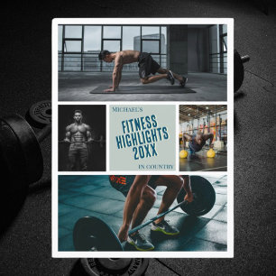 Créer votre propre photo de fitness Carte postale