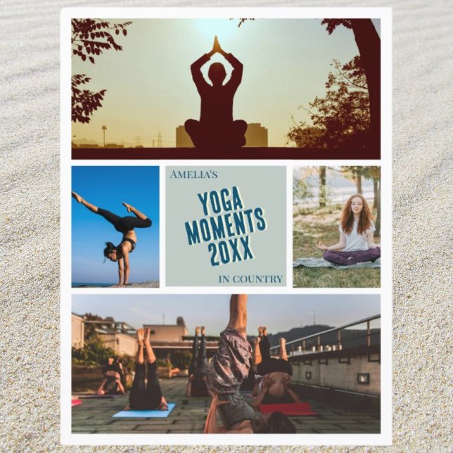 Créer votre propre photo de yoga Carte postale (Créateur téléchargé)