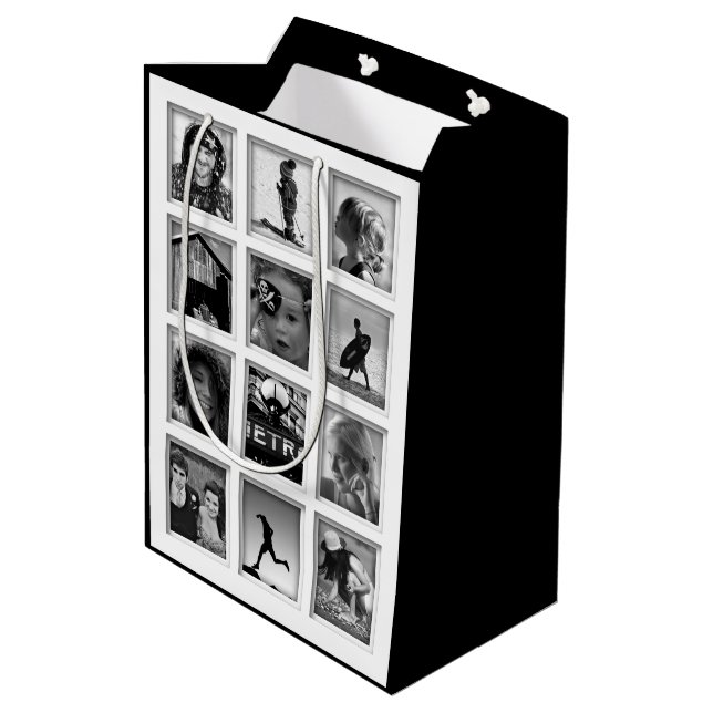 Créer-Votre-Propre sac de cadeau de collage de (Dos Angle)