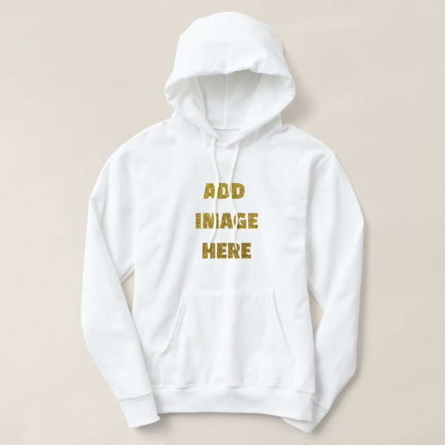 Créer votre propre Sweat - shirt à capuche personn (Design devant)